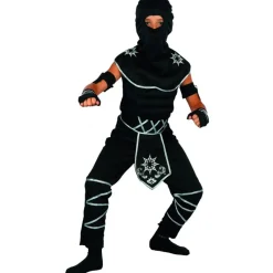 DRIM DISCOUNT Disfraz Ninja Negro Niño- Disfraces Y Complementos|Disfraces Y Complementos