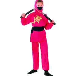 DRIM DISCOUNT Disfraz Ninja Rojo Intanil- Disfraces Y Complementos|Disfraces Y Complementos