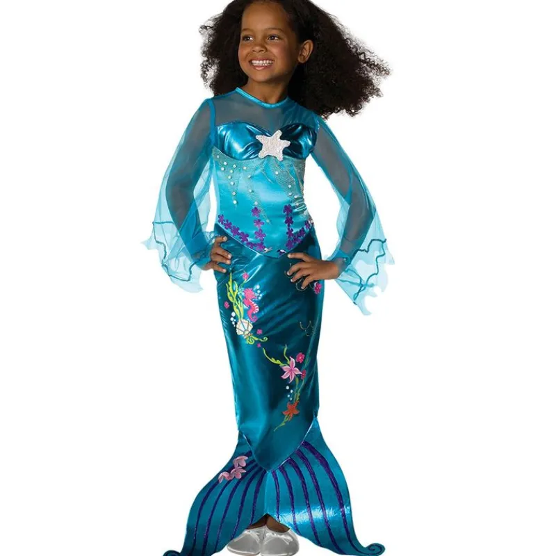 RUBIE'S Disfraz Sirena Azul Mágico- Disfraces Y Complementos|Disfraces Y Complementos