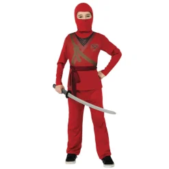 RUBIE'S Disfraz Skull Ninja Rojo- Disfraces Y Complementos|Disfraces Y Complementos