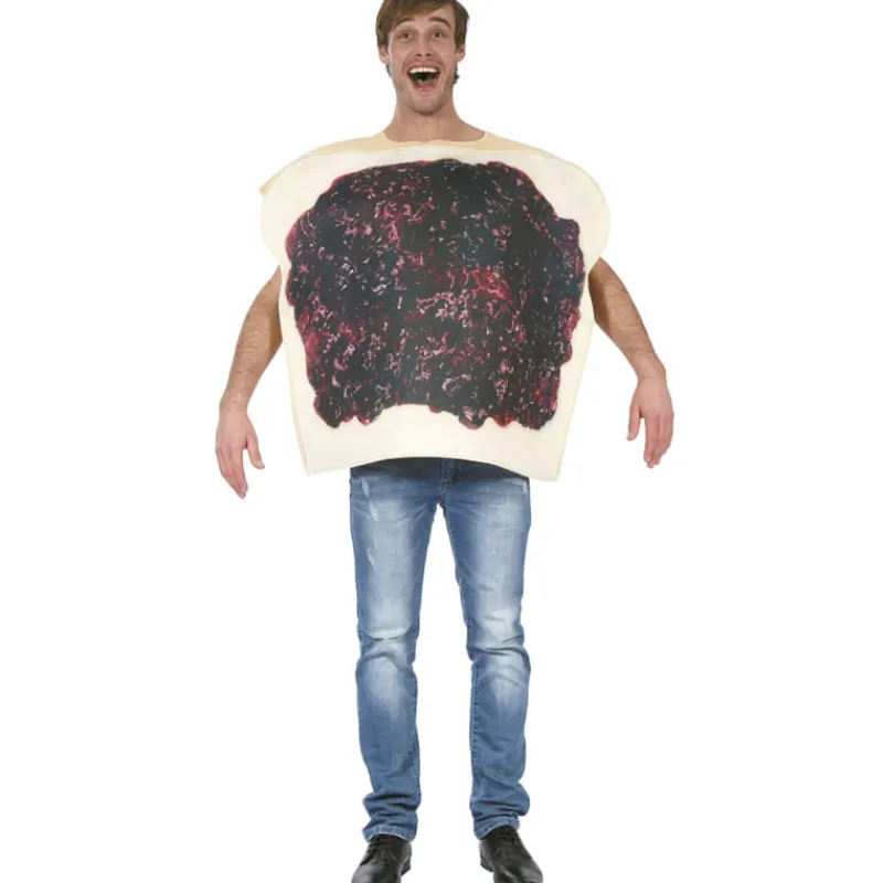 DRIM DISCOUNT Disfraz Tostada de Mermelada- Disfraces Y Complementos|Disfraces Y Complementos