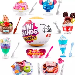 ZURU Manualidades|Disney Mini Brands Create Snacks Bola Sorpresa