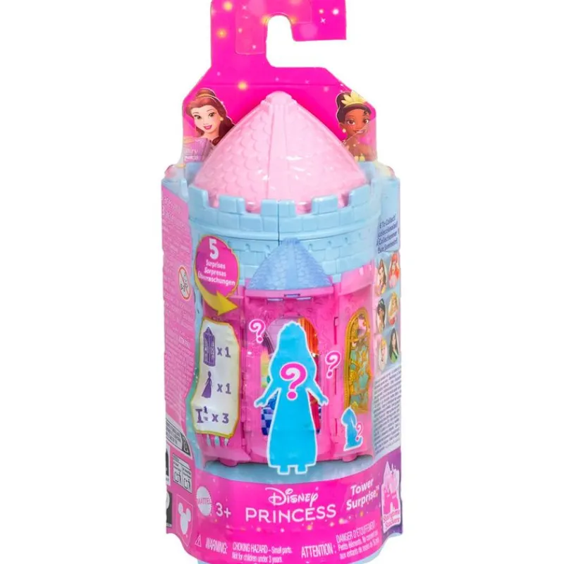 MATTEL Muñecas|Disney Princesas Tower Surprise Mini Muñeca Surtido
