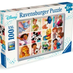 RAVENSBURGER Puzzles Y Construcciones|Disney Puzzle 100 Piezas XXL