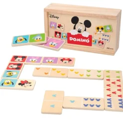 COLOR BABY Disney Woomax Dominó de Madera- Juegos Y Juguetes Educativos|Juegos De Madera