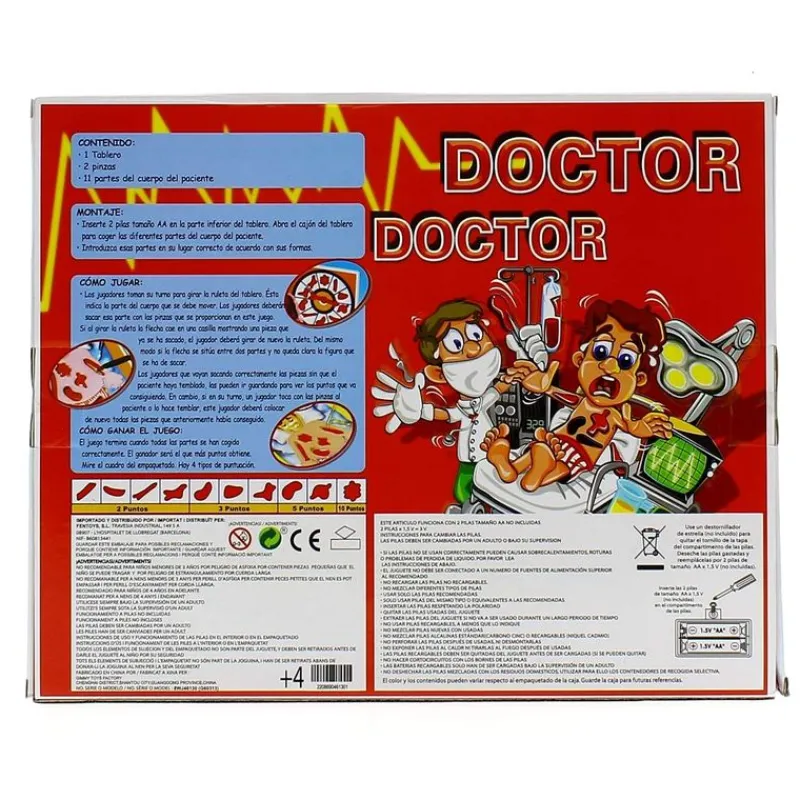 DRIM DISCOUNT Doctor Cirujano- Juegos De Mesa