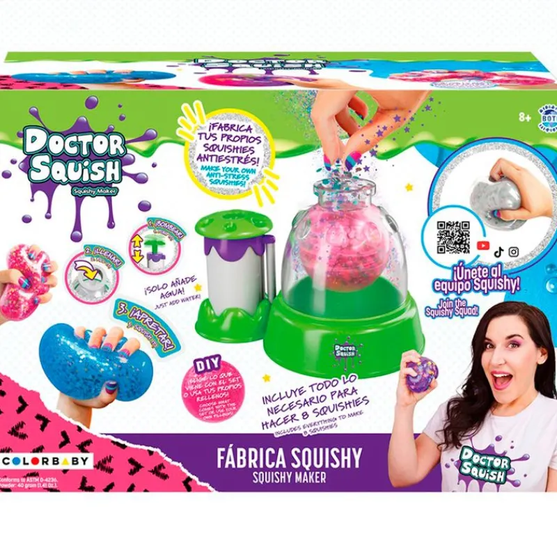 COLOR BABY Doctor Squish Fábrica Bolas Squishy- Manualidades
