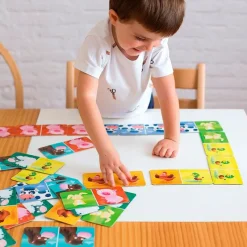 SELECCION DRIM Dominó Casita Granja- Juegos Y Juguetes Educativos