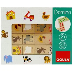 GOULA Juegos Y Juguetes Educativos|Dominó Granja