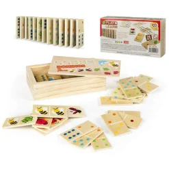 COLOR BABY Juegos De Madera|Juegos De Mesa|Domino Animales Madera