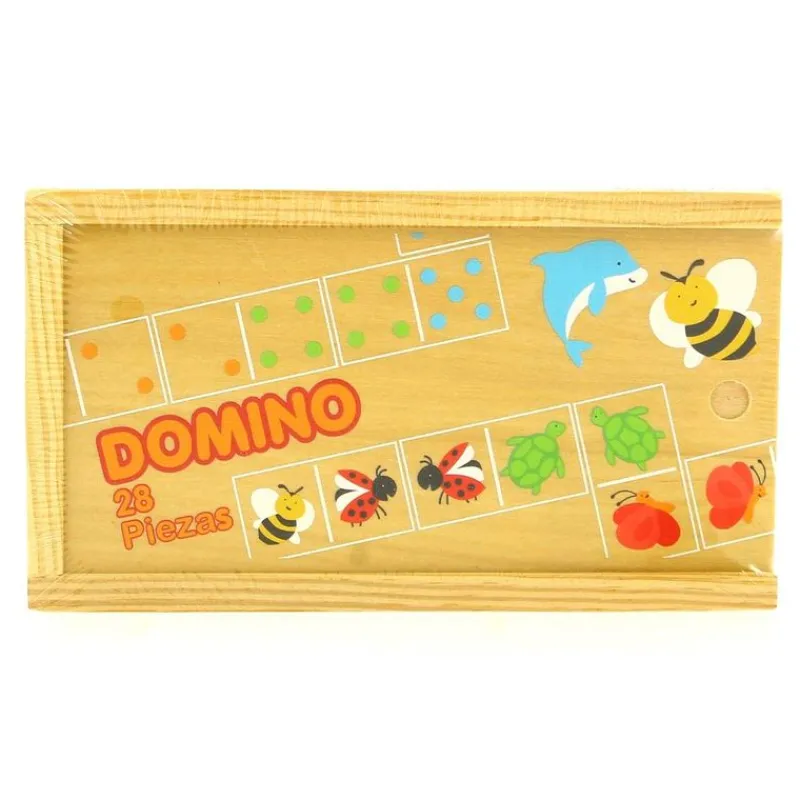COLOR BABY Juegos De Madera|Juegos De Mesa|Domino Animales Madera