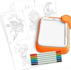 CLEMENTONI Dragon Ball Pizarra Luminosa- Escolar