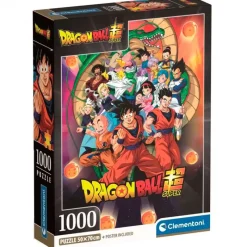 CLEMENTONI Puzzles De 501 A 1000 Piezas|Puzzles Y Construcciones|Dragon Ball Puzzle 1000 Piezas