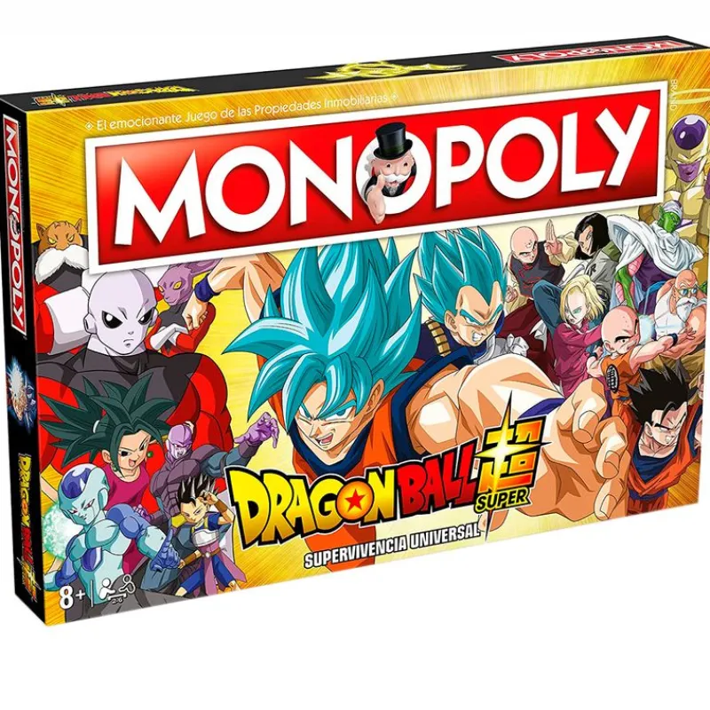 SELECCION DRIM Dragon Ball Super Monopoly- Juegos De Mesa