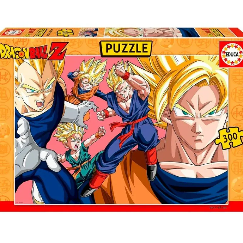 EDUCA Puzzles De 100 A 500 Piezas|Puzzles Y Construcciones|Dragon Ball Z Puzzle 300 Piezas