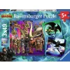 RAVENSBURGER Dragones 3 Puzzle 3x49 Piezas- Puzzles Y Construcciones