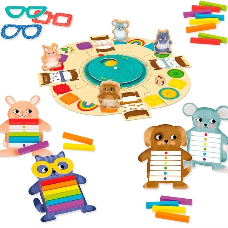 GOULA Dress Up Game Juego de Mesa- Juegos Y Juguetes Educativos