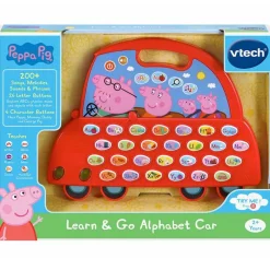 VTECH El Auto Alfabeto de Peppa Pig- Electrónicos|Juegos Y Juguetes Educativos