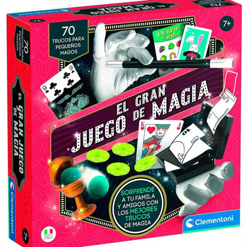 CLEMENTONI El Gran Juego de Magia- Juegos De Mesa