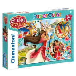 CLEMENTONI Elena De Avalor Puzzle de 60 Piezas- Puzzles Y Construcciones