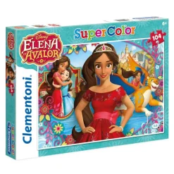 CLEMENTONI Elena de Avalor Puzzle de 104 Piezas- Puzzles Y Construcciones
