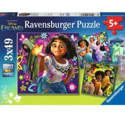 RAVENSBURGER Encanto Puzzle 3x49 Piezas- Puzzles Y Construcciones
