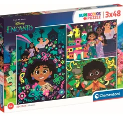 CLEMENTONI Puzzles Y Construcciones|Encanto Puzzle 3x48 Piezas