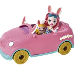 MATTEL Enchantimals Bunnymovil- Muñecas