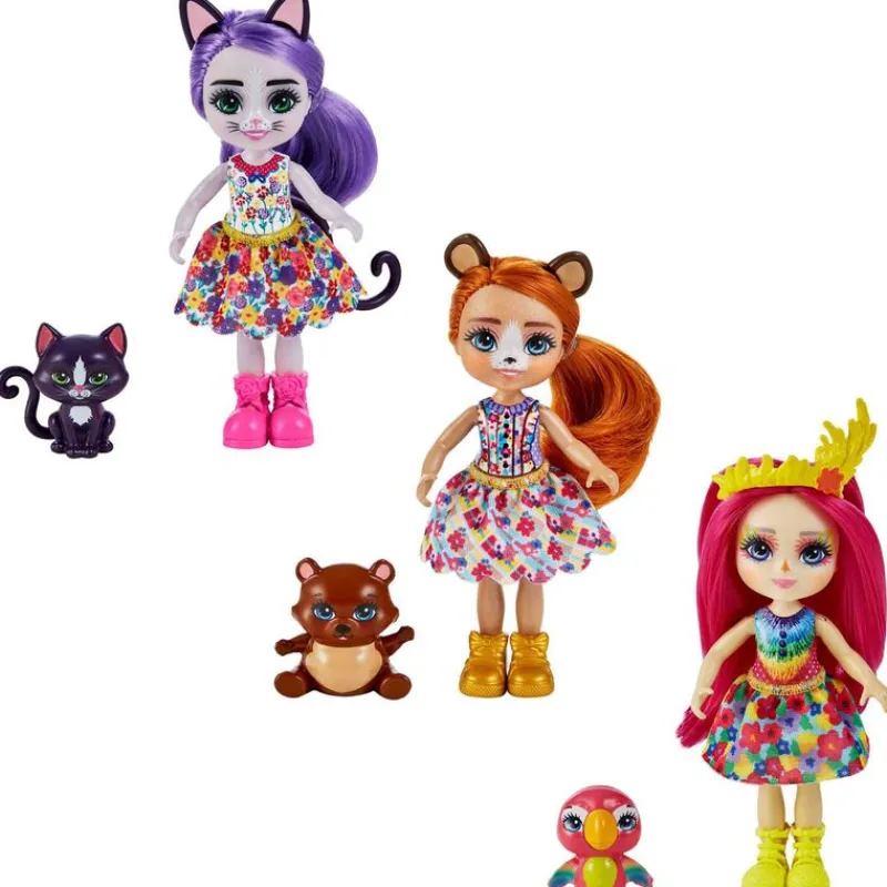 MATTEL Muñecas|Enchantimals Hermanas Muñeca Surtida