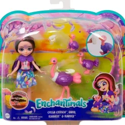 MATTEL Muñecas|Enchantimals Ofelia Ostrich & sus Amigos