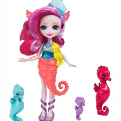 MATTEL Enchantimals Royal Ocean Kingdom Sedda Sea- Muñecas