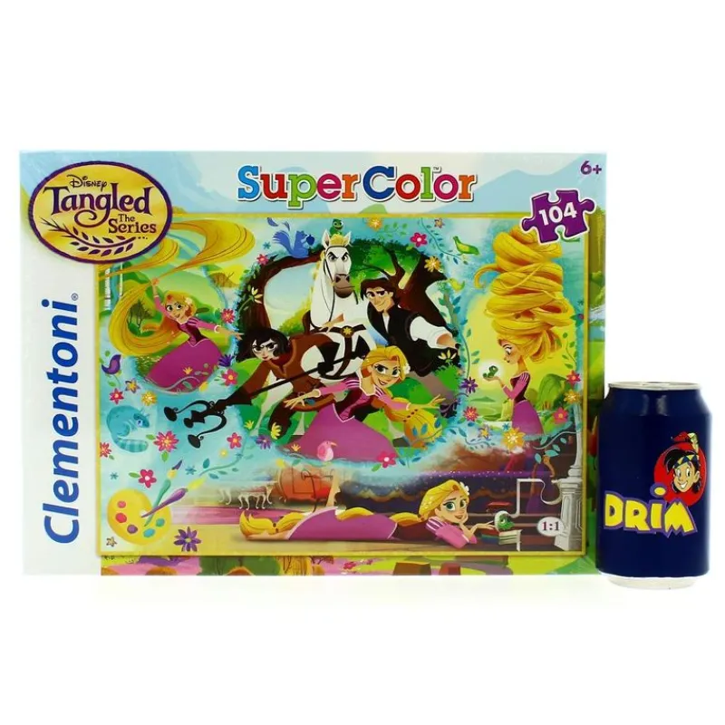 CLEMENTONI Puzzles Y Construcciones|Enredados Rapunzel Puzzle 104 Piezas