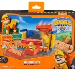 SPIN MASTER Equipo Rubble Playset Taller Rubble- Figuras Y Figuras De Acción