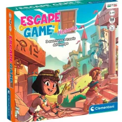CLEMENTONI Juegos De Mesa|Amigos Y Familia|Escape Game Historia 3 Aventuras por el Tiempo