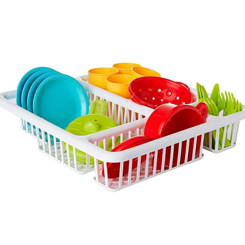 COLOR BABY Escurridor Menaje Cocina Infantil con Accesorios- Juegos Y Juguetes De Imitación