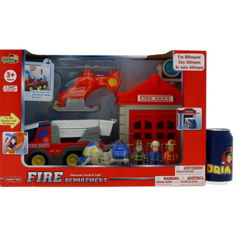 DRIM DISCOUNT Estación de Bomberos Infantil- Figuras Y Figuras De Acción