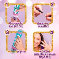 BIZAK Estilo Total Estudio Pop de Uñas- Juegos Y Juguetes De Imitación