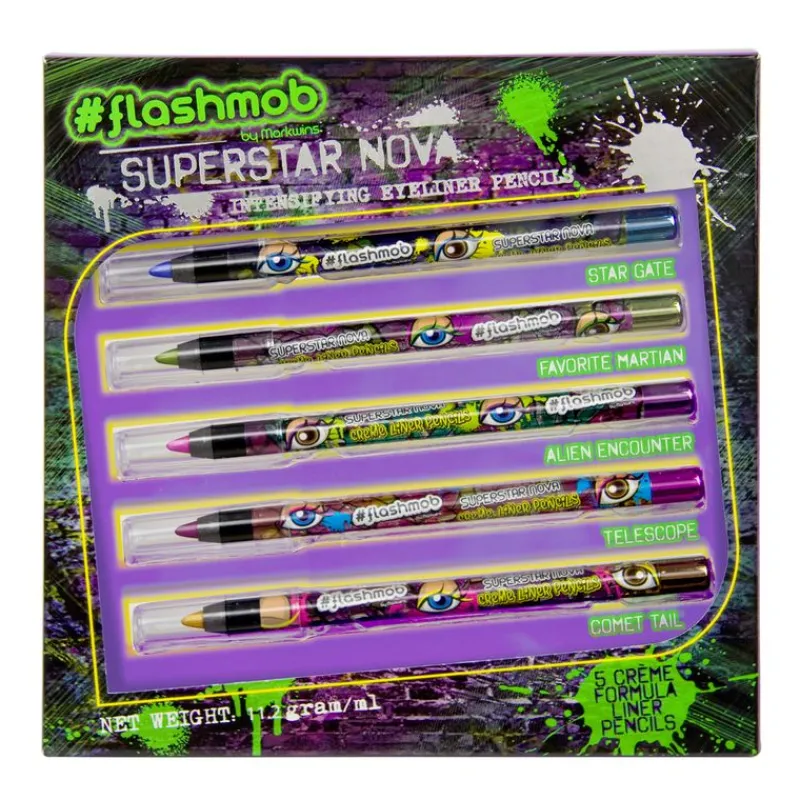 MARKWINS Estuche con 5 Lápices de Ojos para Niñas- Juegos Y Juguetes De Imitación