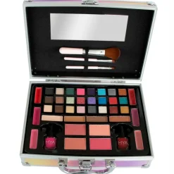 SELECCION DRIM Estuche Maquillaje Rosa Glitter- Juegos Y Juguetes De Imitación