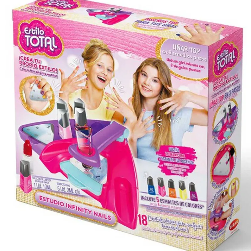 BIZAK Estudio Infinity Nails- Juegos Y Juguetes De Imitación