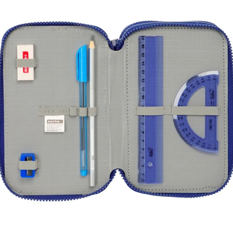 SAFTA Escolar|F. C Barcelona Estuche Triple