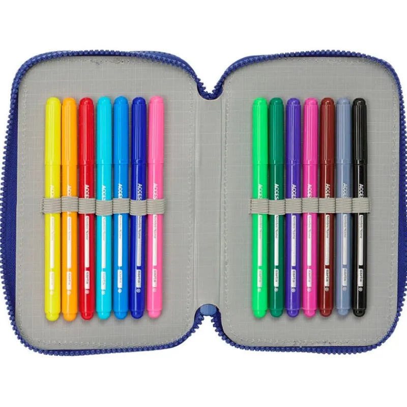 SAFTA Escolar|F. C Barcelona Estuche Triple