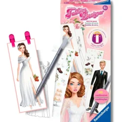 RAVENSBURGER Fashion Designer Diseña la Moda Vestidos Novia- Manualidades