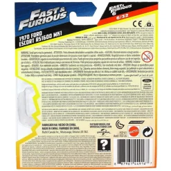 MATTEL Fast & Furious Vehículo Ford Escort R51600- Vehículos, Trenes Y Parkings