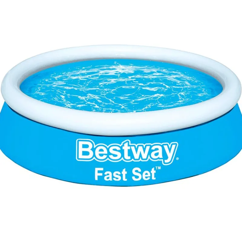 BESTWAY Fast Set Piscina Redonda- Aire Libre