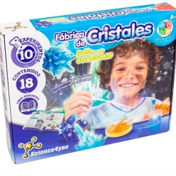 SCIENCE 4 YOU Juegos Y Juguetes Educativos|Fábrica de Cristales Brilla en la Oscuridad