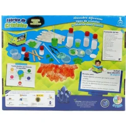 SCIENCE 4 YOU Fábrica de Cristales Fluorescente- Juegos Y Juguetes Educativos