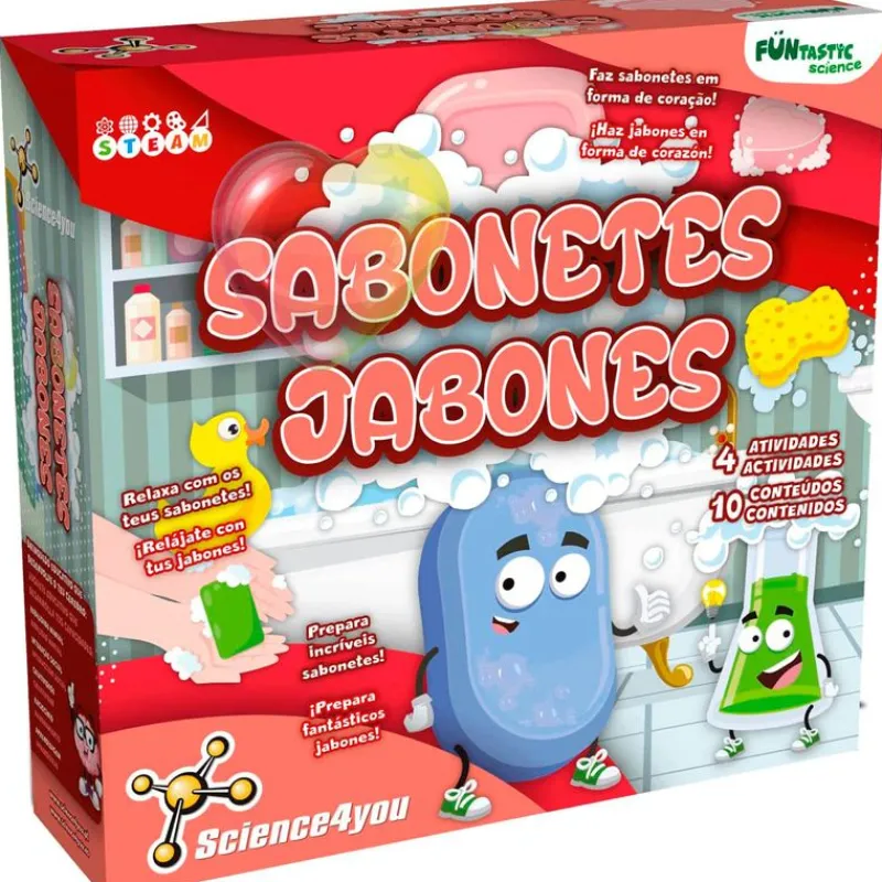 SCIENCE 4 YOU Juegos Y Juguetes Educativos|Fábrica de Jabones
