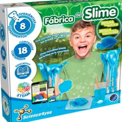 SCIENCE 4 YOU Fábrica Slime Brilla en la Oscuridad- Manualidades