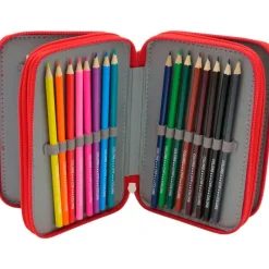 CYP F.C. Barcelona Estuche Escolar Triple- Escolar